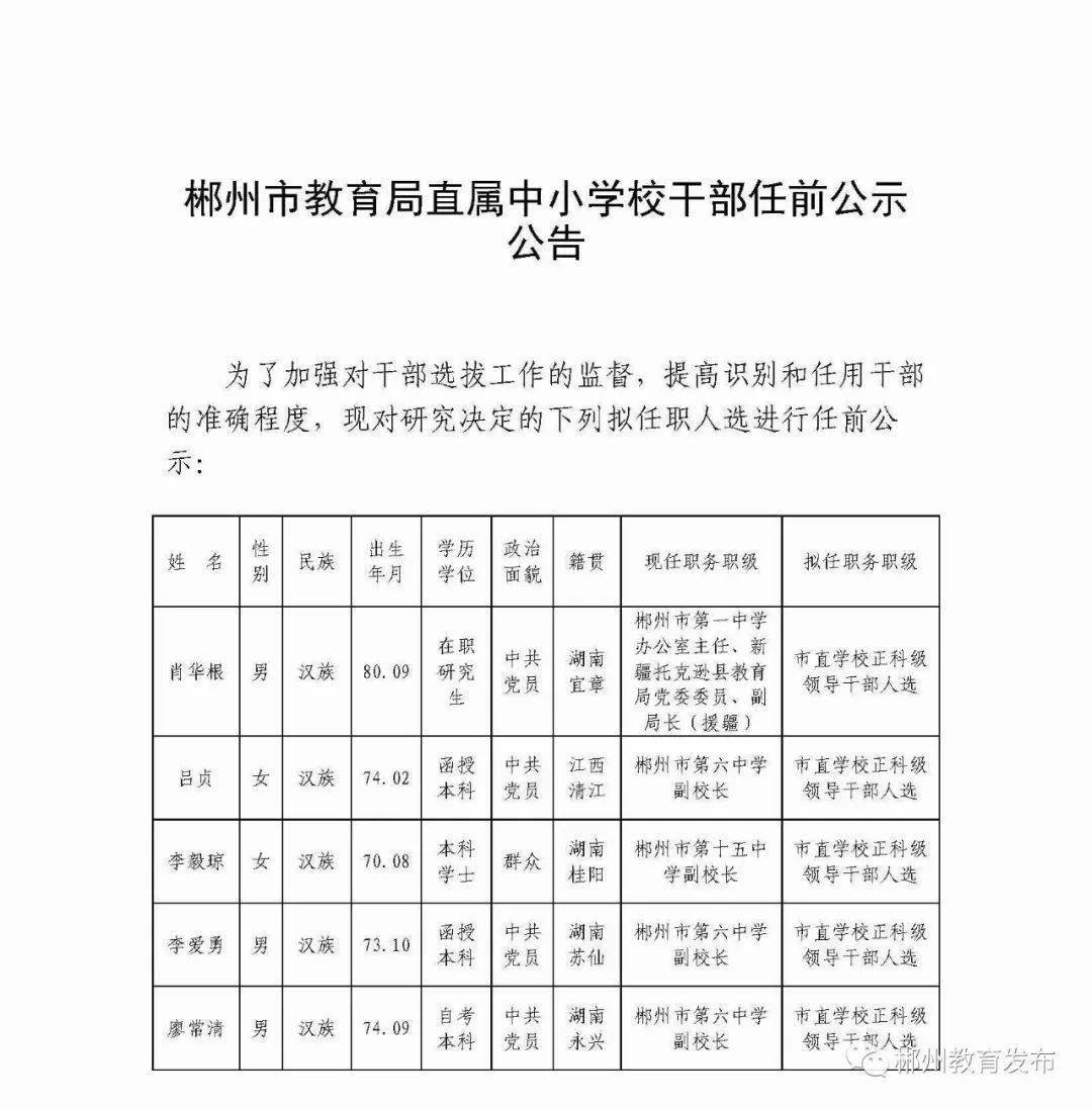 株洲县初中人事任命新动态，洞悉新任领导的影响力与未来展望