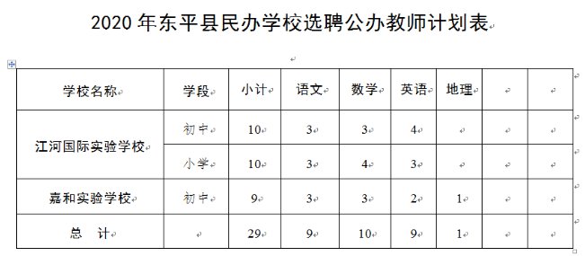 东平县初中最新招聘信息全面解析