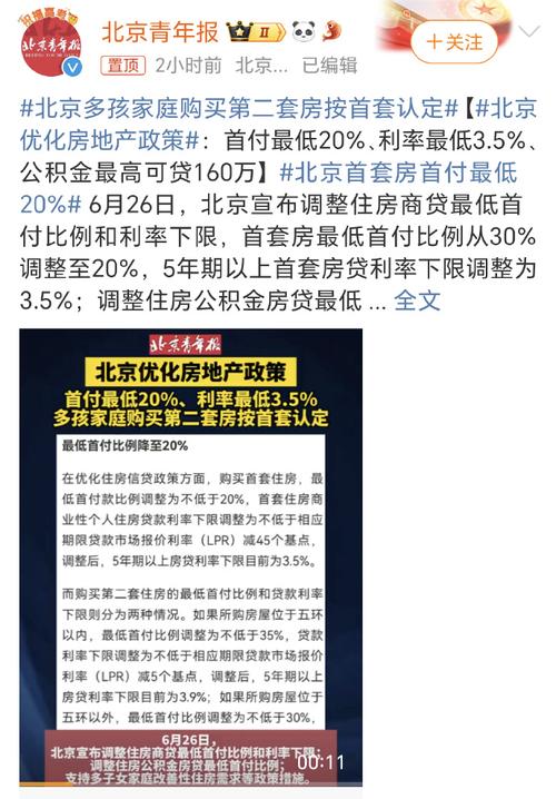 房贷首付比例最新政策解读，影响分析与深度探讨